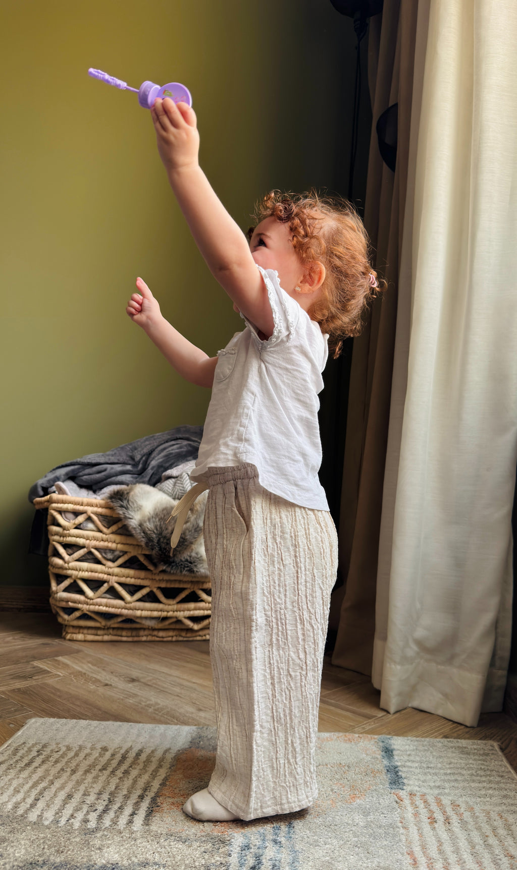 The Haven Baby Edit - Beige Unisex Pants